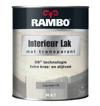 Rambo Interieur Lak Transparant Grey Wash Mat Ml Karwei