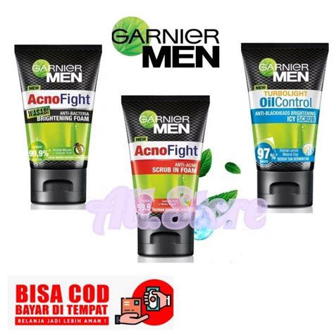 Garnier Men Fash Wash Ml Acno Fight Anti Acne Scrub In Foam Acno