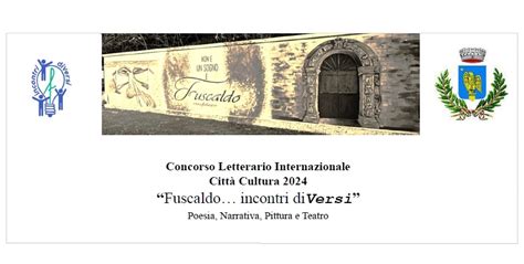 Concorso Letterario Internazionale Citt Cultura Fuscaldo