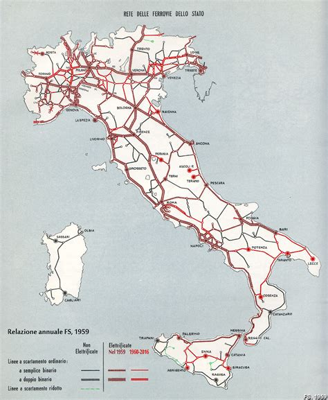 Risorsa Rinnovabile Contorto Feudale Cartina Linee Ferroviarie Italia