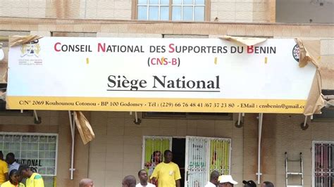 Quartier général des supporters du Bénin Le siège national du CNS B