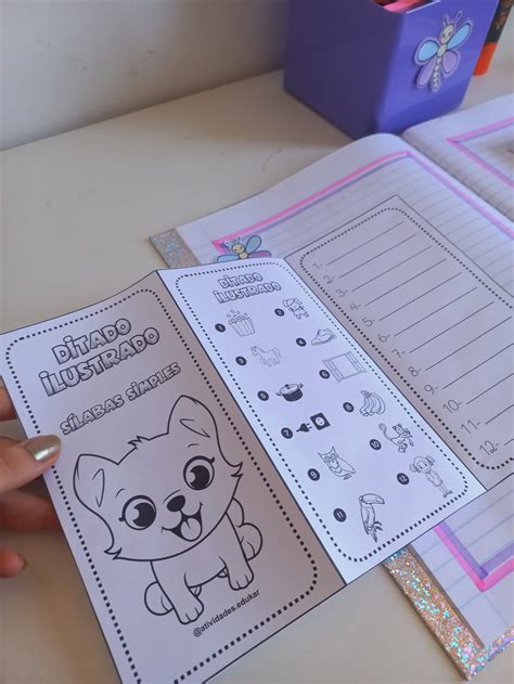 Folhetinhos de ditados ilustrados – Atividades Edukar