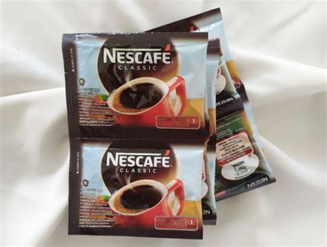 Nescafe Classic Sachet Isi 5 Lima 10 Saset Merupakan 100 Kopi Murni Robusta Yang Diproduksi