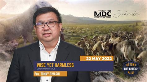 Ibadah Online Mdc Jakarta Wise Yet Harmless Pdt Tonny Swardi Youtube