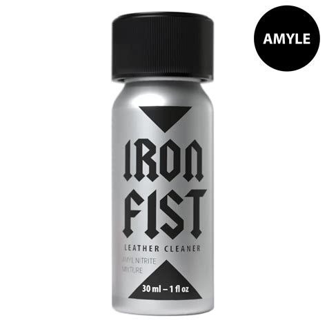 Poppers IRON FISTAmyle 24 ml Livraison rapide et discrète