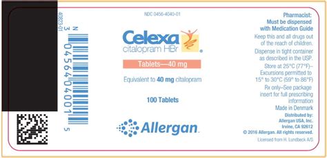 Celexa Fda Prescribing Information Side Effects And Uses