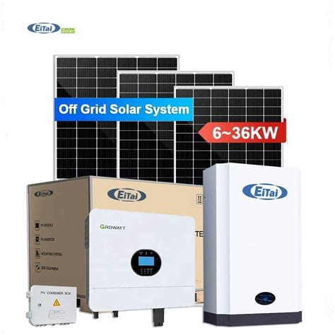 Eitai 10kw Solar System Manufacturing Hybrid Off Grid System Solar Complete Kit Europe And 5kw