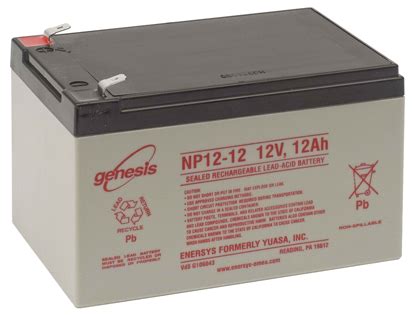 Enersys NP12 12 Rechargeable Lead Acid Battery Premier Battery