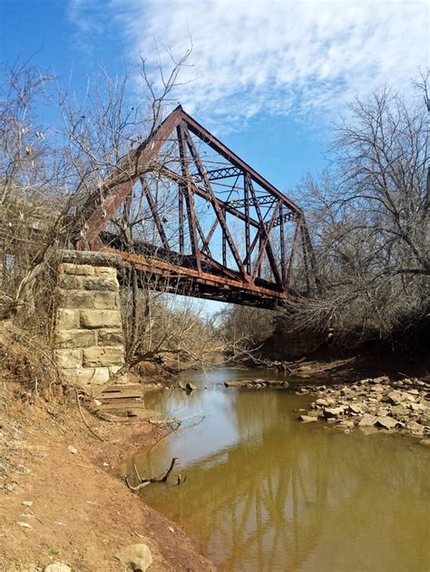 An Abandoned Railroad Bridge In Oklahoma X Photorator