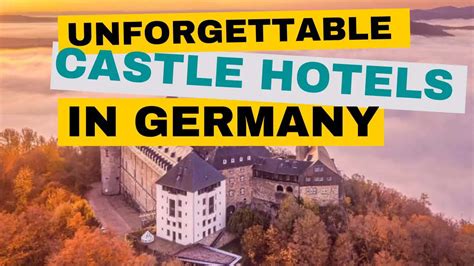 10 Unforgettable Castles In Germany That You Can Call Home For A ...