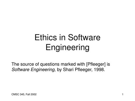 Ppt Ethics In Software Engineering Powerpoint Presentation Free Download Id 440332