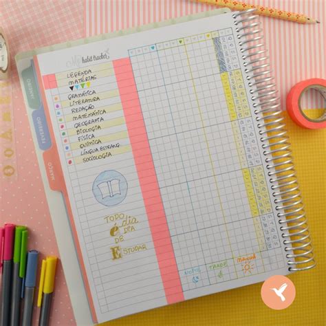 Utilize O My Planner Para Organizar As Mat Rias Da Escola Em Forma De