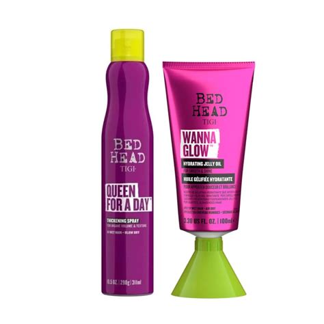 Kit TIGI Bed Head Queen For A Day Wanna Glow (02 Produtos)