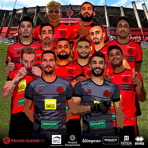 Pouso Alegre Futebol Clube - Pouso Alegre Futebol Clube - BASE MANTIDA! 🔴⚫️⚽️ 12 campeões com o ...