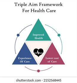 Triple Aim Framework Health Care Infographic Stock Vector (Royalty Free) 2152568445 | Shutterstock