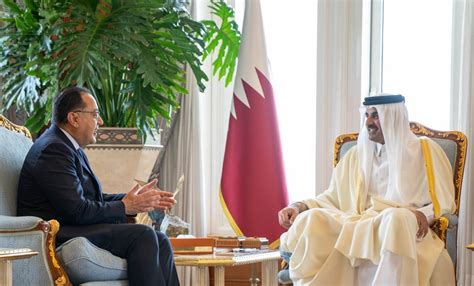 Egyptian PM Visits Qatar for 1st Time in Decade