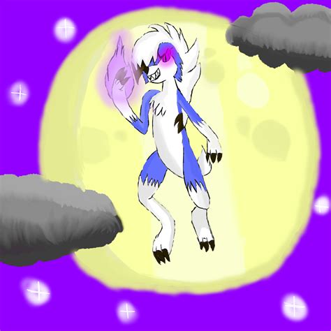 Shiny Lycanroc Midnight Form By Elinordraws On Deviantart