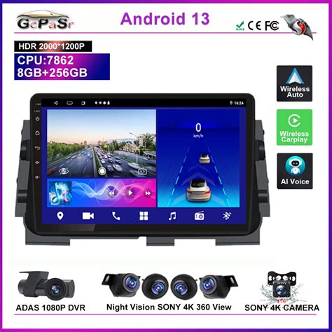 Car Multimedia Head Unit Android 12 Navega O De V Deo GPS Carplay No