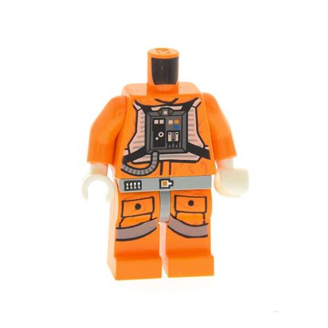 1 x Lego System Figur Torso Oberkörper Mann Star Wars Luke Skywalker