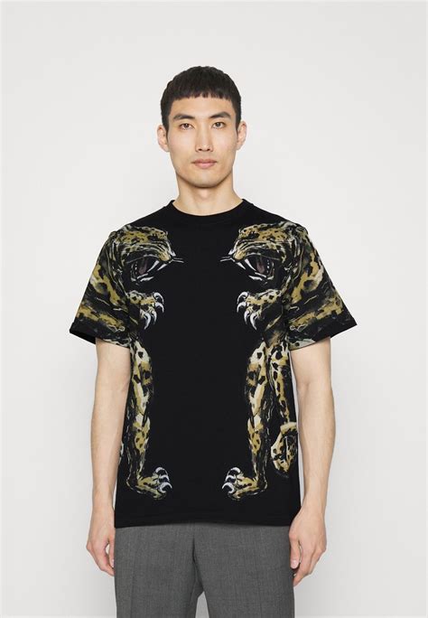 Roberto Cavalli Regular Fit T Shirt Con Stampa Black Nero Zalando It