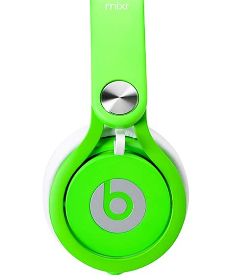 Beats By Dre Mixr Limited Edition Neon Green Headphones Zumiez