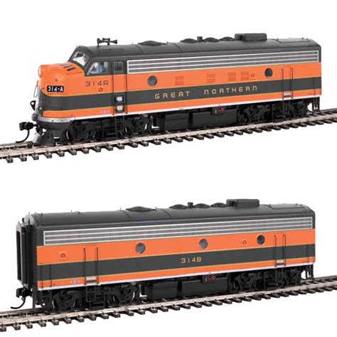 Walthers Proto Ho F A B Great Northern Spring Creek Model Trains