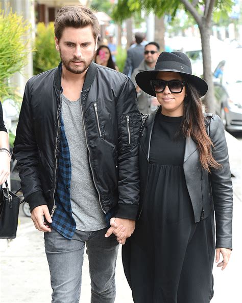 KOURTNEY KARDASHIAN and Scott Disick Out for Lunch in Beverly Hills ...