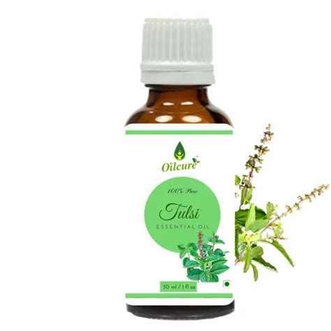 oilcure tulsi essential oil  ml tulsi ka tel thulasi thailam