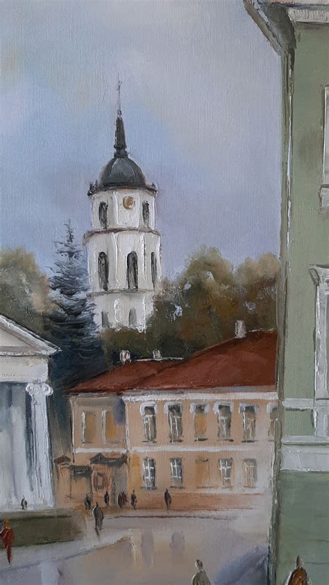 Buy Daukanto Square Painting By Aleksandras Lysiukas