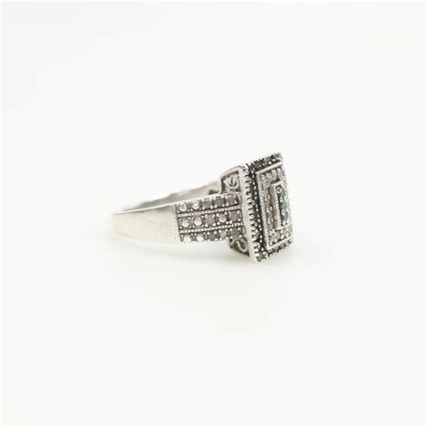 sterling silver diamond ring property room