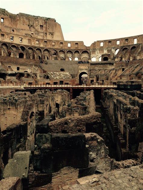 Inside the Colosseum, Rome Unesco World Heritage Site, World Heritage ...