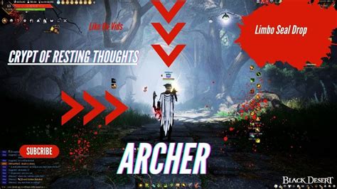 Bdo Crypt Of Resting Thoughts Archer Youtube