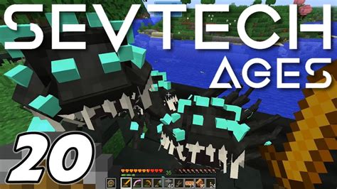 Minecraft Sevtech Ages Raiding A Shoggoth Lair Modded Survival