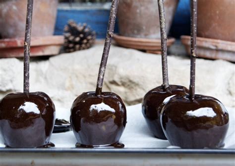 Cómo hacer manzanas acarameladas para Halloween Receta de Cocina con