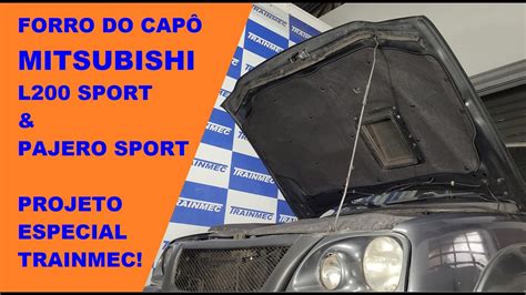 Forro Manta Cap Mitsubishi L Sport Pajero Sport Projeto