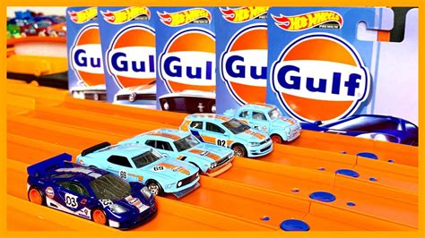 HOT WHEELS Premium Real Rider Gulf Racing Set Of J Toys OFF