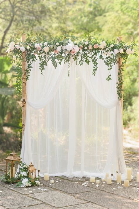 Lings Moment Features Wedding Arch Flowers And Artificial Wreaths That