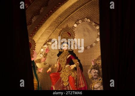 Dhaka Bangladesh De Octubre De Durga Puja El Festival