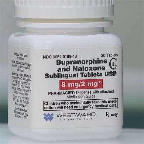 Buprenorphine Naloxone Tablets Bottle For Personal 8mg2mg At Rs 3300