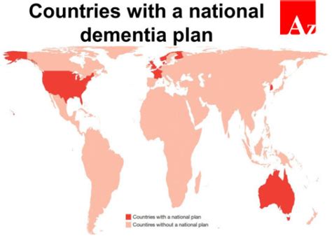 Alzheimers Disease International Map Of The World With Open I