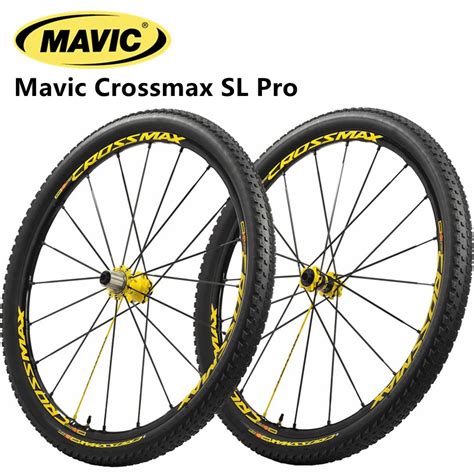 Mavic Crossmax Sl Pro Wts Ust Wheelset Without Tires Hole