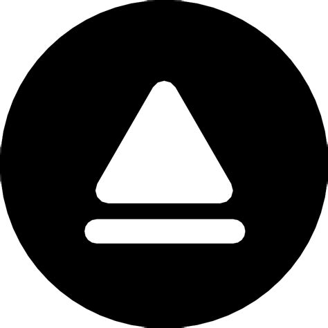 eject button vector svg icon svg repo