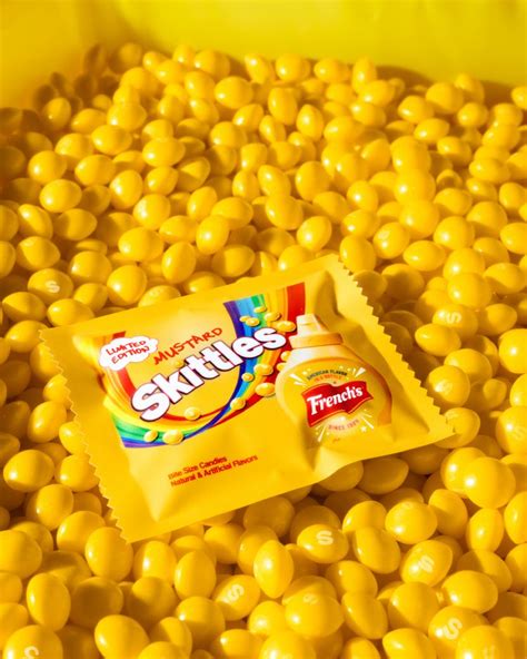 Skittles Releases Frenchs Mustard Flavor Candies