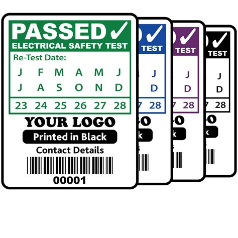 Buy Custom PAT Test Labels | Pat Labels Online