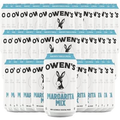 Owens Craft Mixers Sparkling Margarita 36 Pack Handcrafted In The Usa