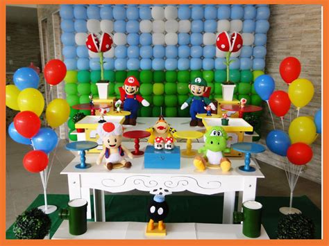 FestaKit Decoração Tema Super Mario Bros