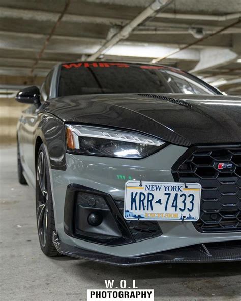 Karbel Carbon Dry Carbon Fiber Front Lip Ver 2 For Audi S5 And A5 S Line