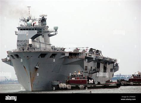 Hms Ocean L12 Operation Auriga Royal Navy Landing Platform Dock