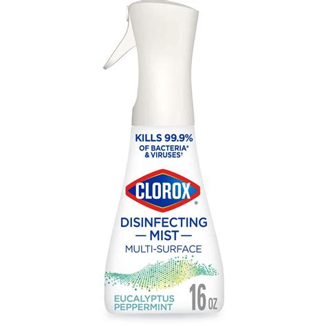 Clorox 16 Oz Eucalyptus Peppermint Scent Sanitizing Multi Surface