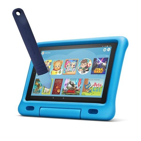 Amazon Kid-Friendly Tablet Stylus with Tether, Blue 2-pack in 2022 ...